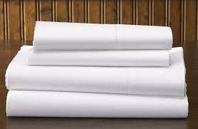 Flat Sheet-  White-60% Cotton 40% Polyester