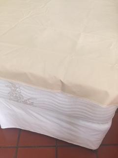 Mattress Protector -Institutional fabric, anchor bands